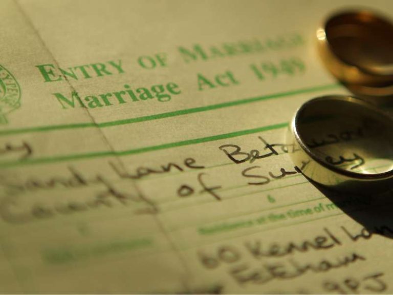 Order A Marriage Certificate