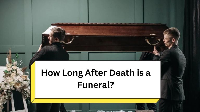 How long after death is a funeral?