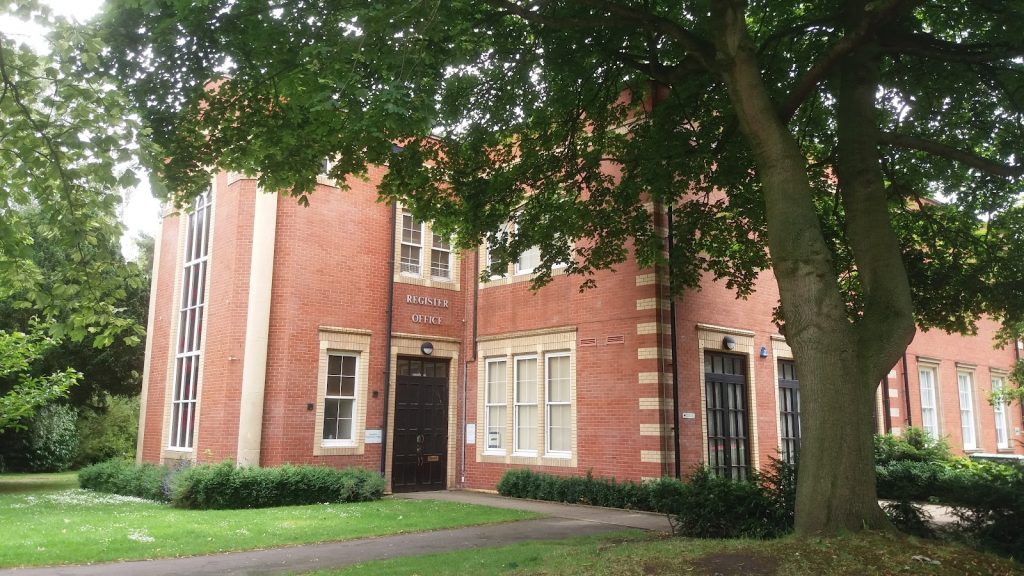 Nuneaton Registry Office Photo